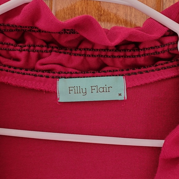 Women's Ruffle Cardigan - Picture 2 of 6